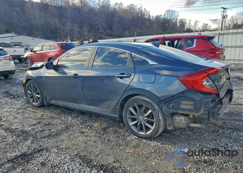 2019 Honda Civic Ex z USA, uszkodzony, nr VIN JHMFC1F33KX003735